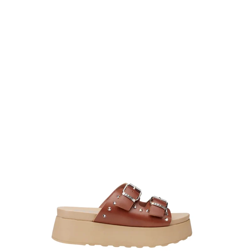 Ciabattone donna con platform "Cult" CLW386302 Collezione Primavera/Estate 2026 - Cognac