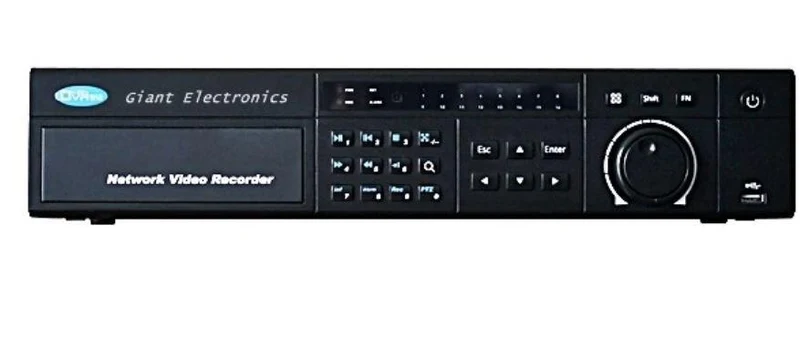 Dispositivo di registrazione ONVIF NVR 25CH