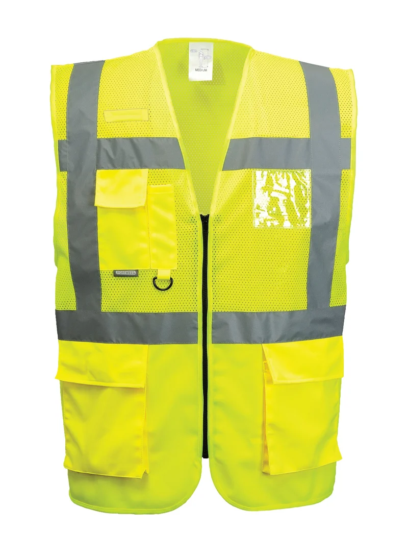 Gilet Executive Madrid Mesh Alta Visibilità
