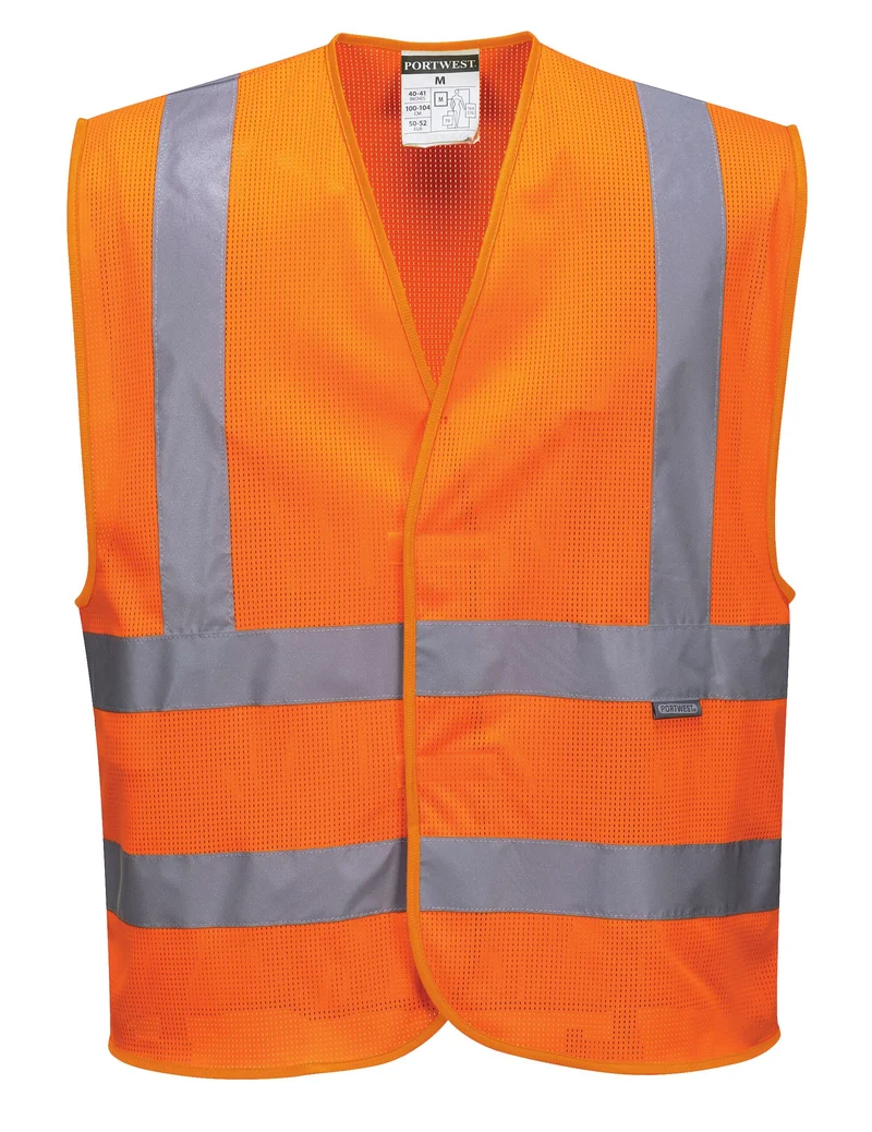 Gilet Banda Verticale MeshAir Alta Visibilità