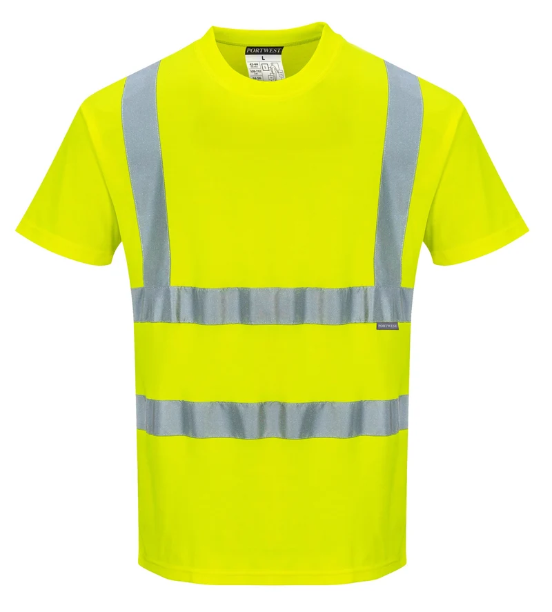 T-Shirt manica corta Cotton Comfort Alta Visibilità