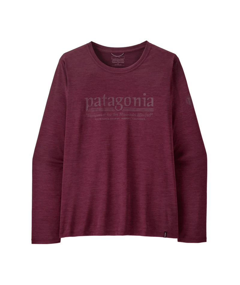 PATAGONIA - W's L/S Cap Cool Daily Shirt - Hut Tripper