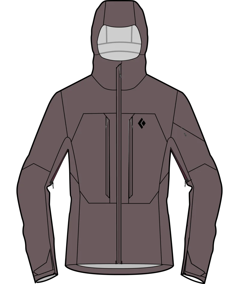 BLACK DIAMOND - W RECON LT STRETCH SHELL