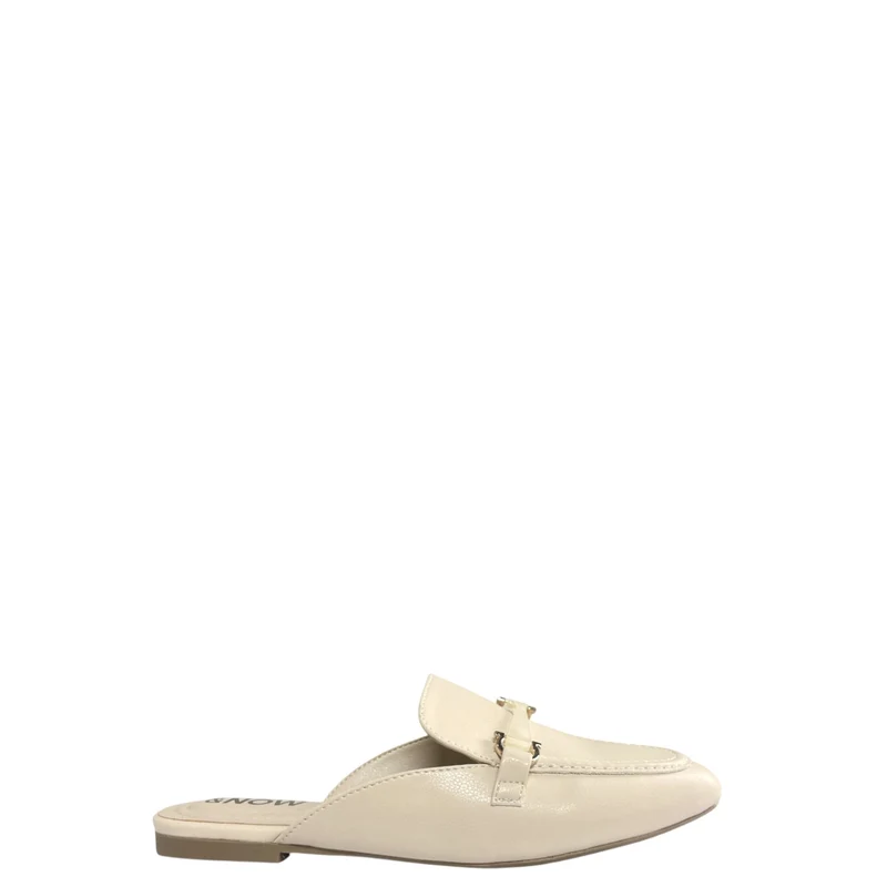 Sabot donna "Menbur" 25560 Collezione Primavera/Estate 2026 con pietre - Crema