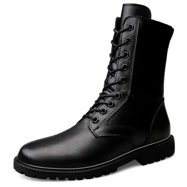 Scarpe da moto da equitazione in pelle da trekking di sicurezza
