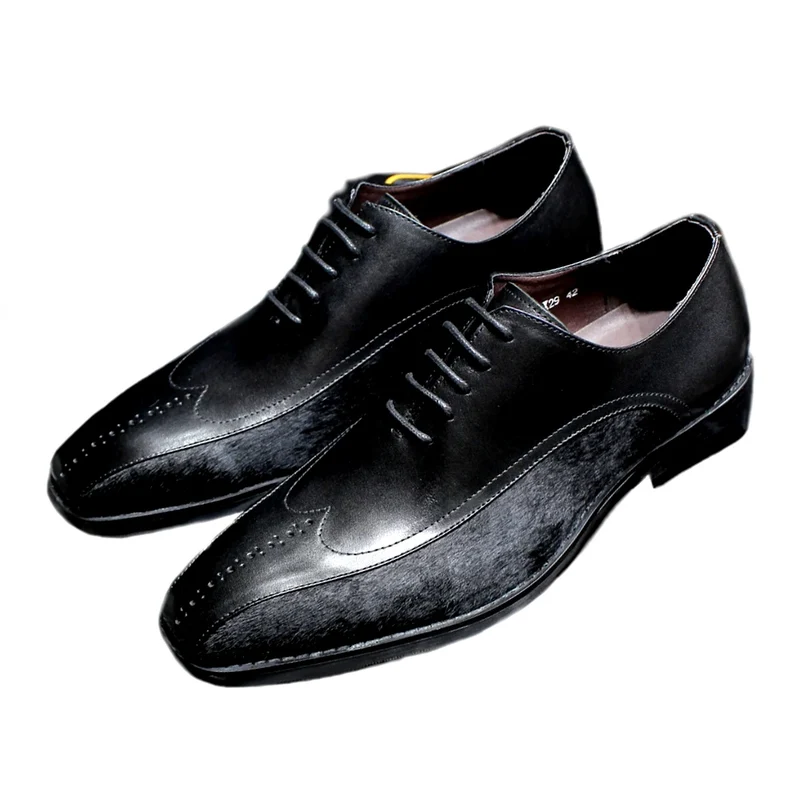Scarpe Oxford in pelle nera da uomo | Scarpe eleganti Australia Spedizione gratuita
