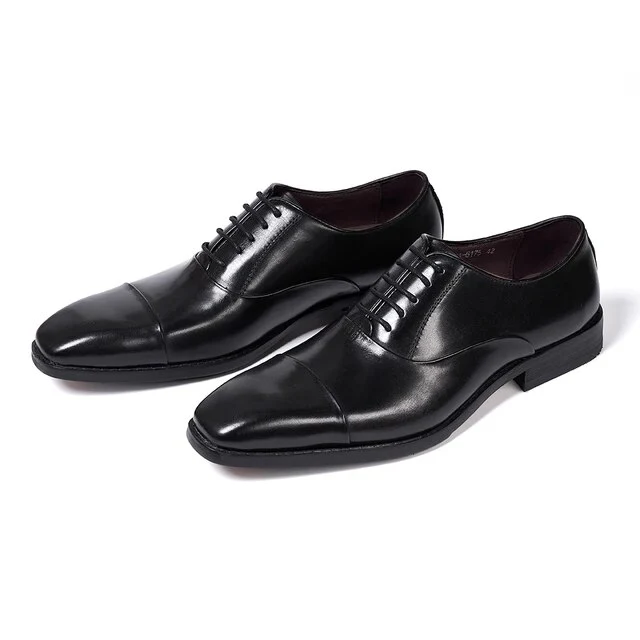 Scarpe di lusso da ufficio in vera pelle Scarpe eleganti formali