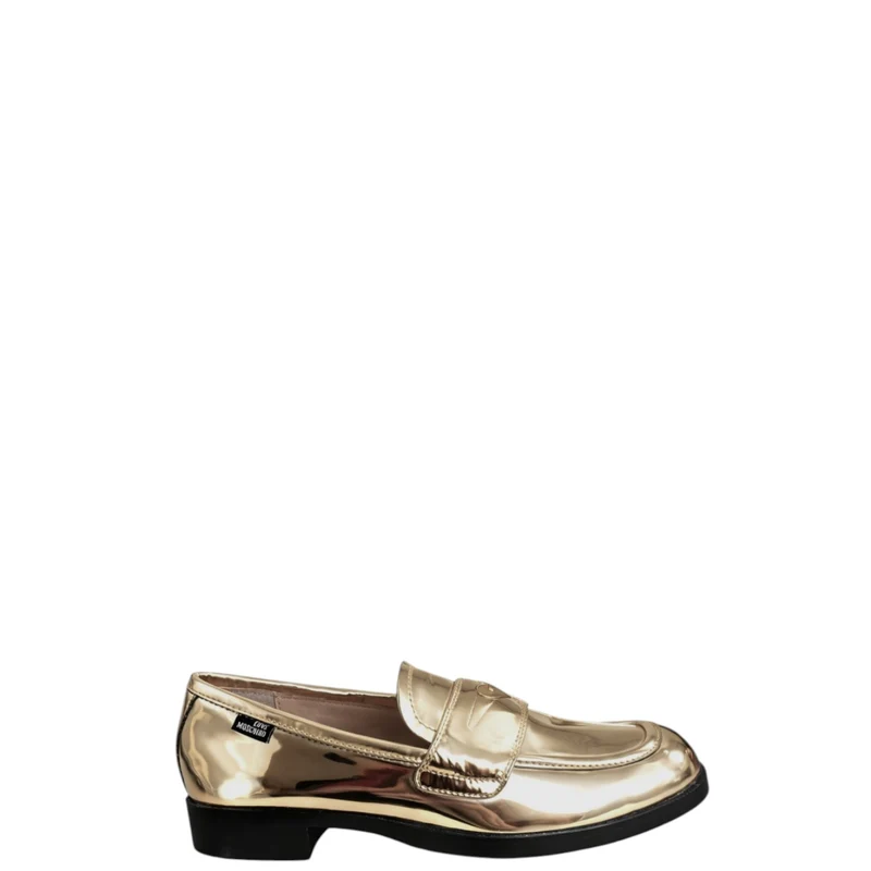 Mocassini donna "Love Moschino" JA10172G1LJE0900 Collezione Primavera/Estate 2026 - Platino