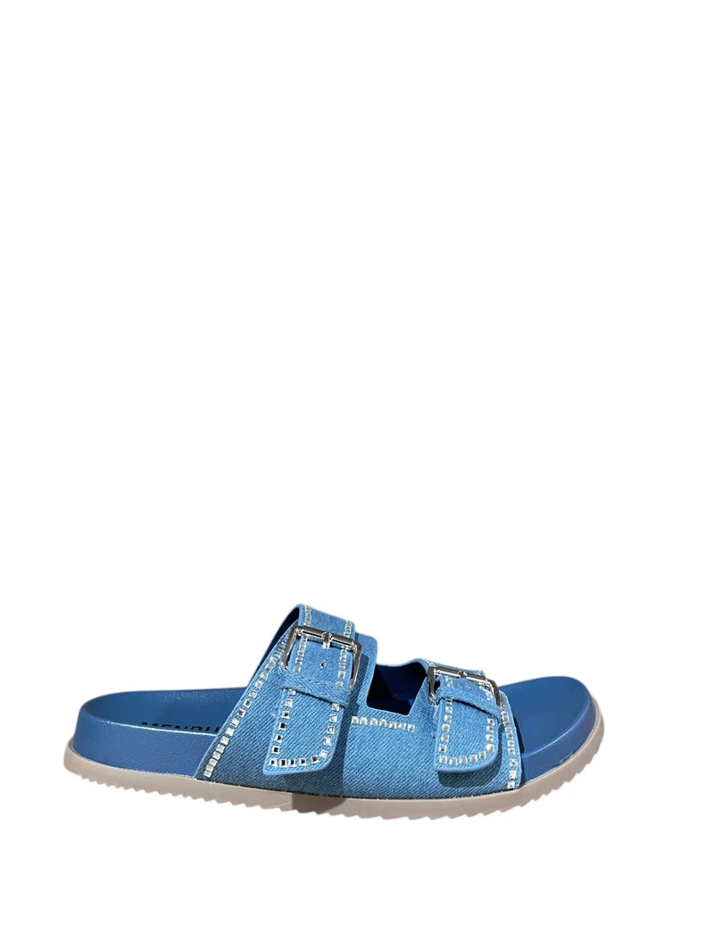 Ciabatte donna "Menbur" 24978 Collezione Primavera/Estate 2026 Denim - blu
