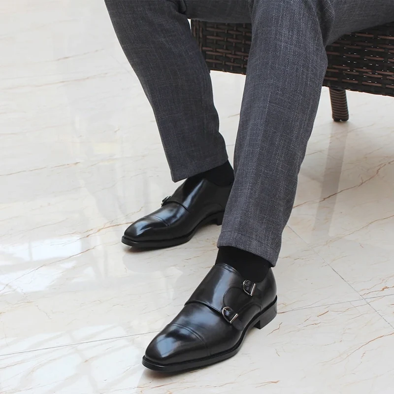 Scarpe brogue da ufficio business Scarpe da abito da sposa per uomo