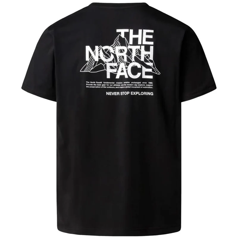 THE NORTH FACE T-shirt Mountain Sketch Regular uomo