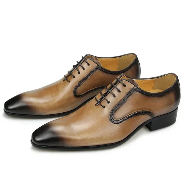 Scarpe Oxford casual da uomo