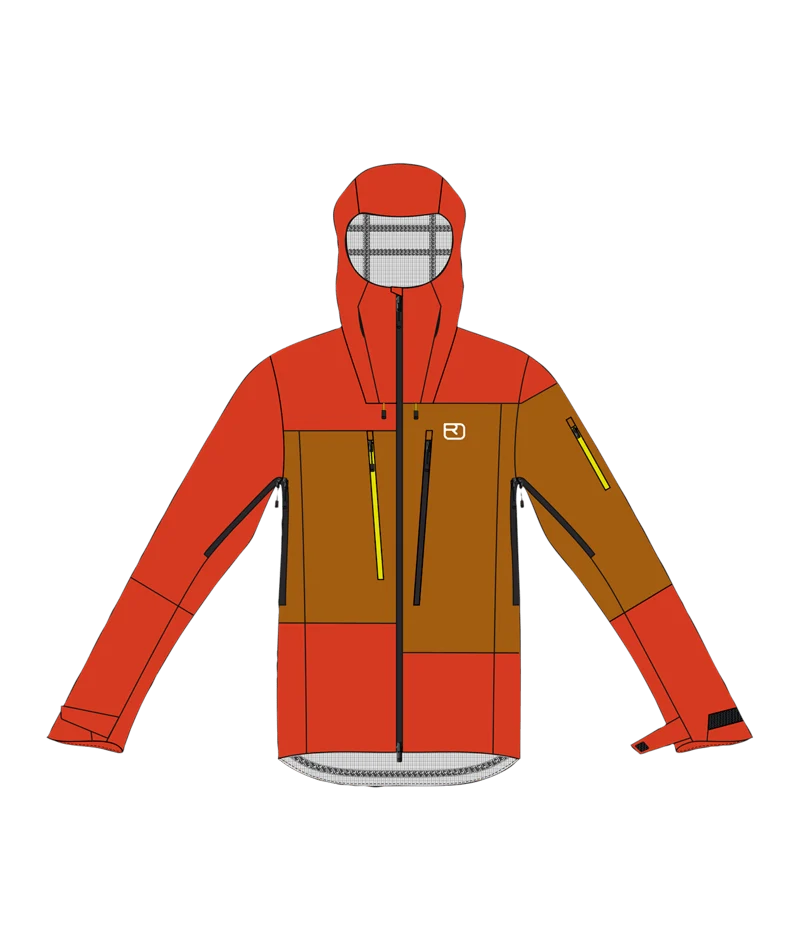 ORTOVOX - "3L DEEP SHELL JACKET M"