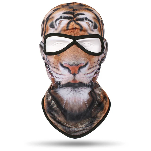 Simpatico animale passamontagna copricapo maschera animale cappello sciarpa
