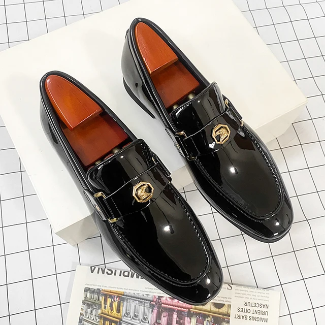 Mocassini eleganti da uomo neri | Scarpe formali in pelle Australia + Spedizione gratuita
