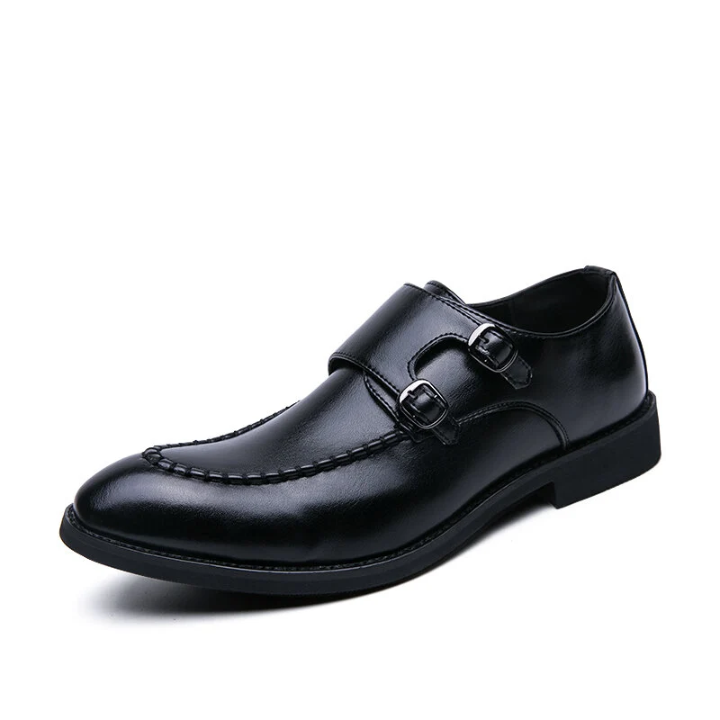 Scarpe eleganti da uomo casual con fibbia in metallo tipo urbano slip Onmal