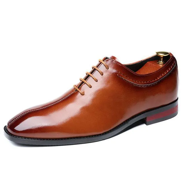 Scarpe da sera classiche da uomo brogue retrò