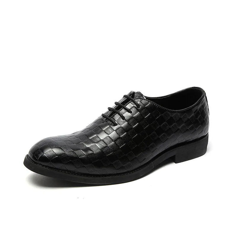 Casual Trendy Soft Lace-up Business Plus Size Abito da uomo Scarpe eleganti