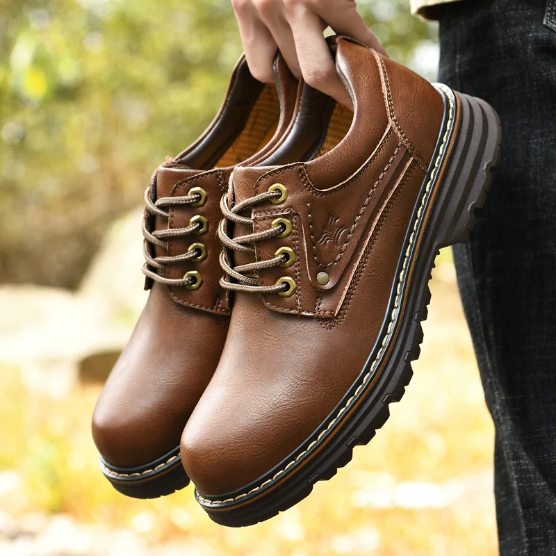 Scarpe da lavoro all'aperto da uomo formale da uomo di alta qualità