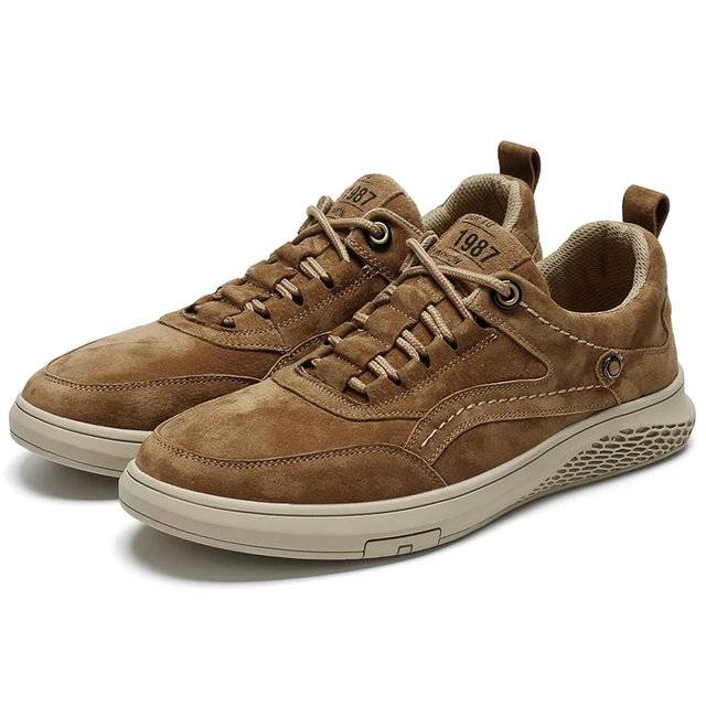 Mocassini in vera pelle alla moda Oxfords Sneakers da uomo