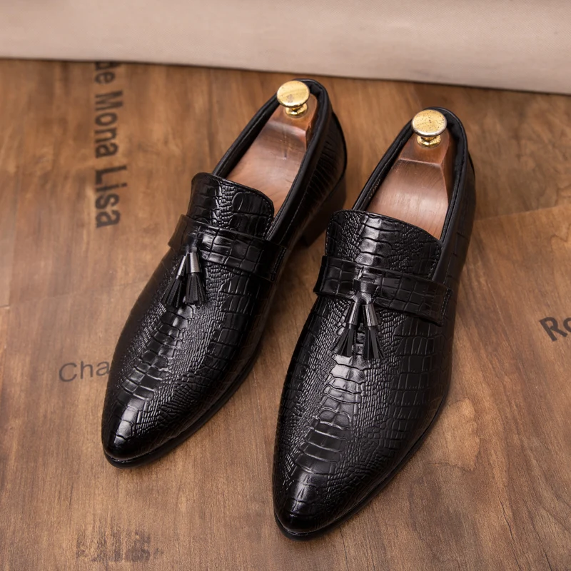 Mocassini casual da uomo in ecopelle Scarpe basse da guida
