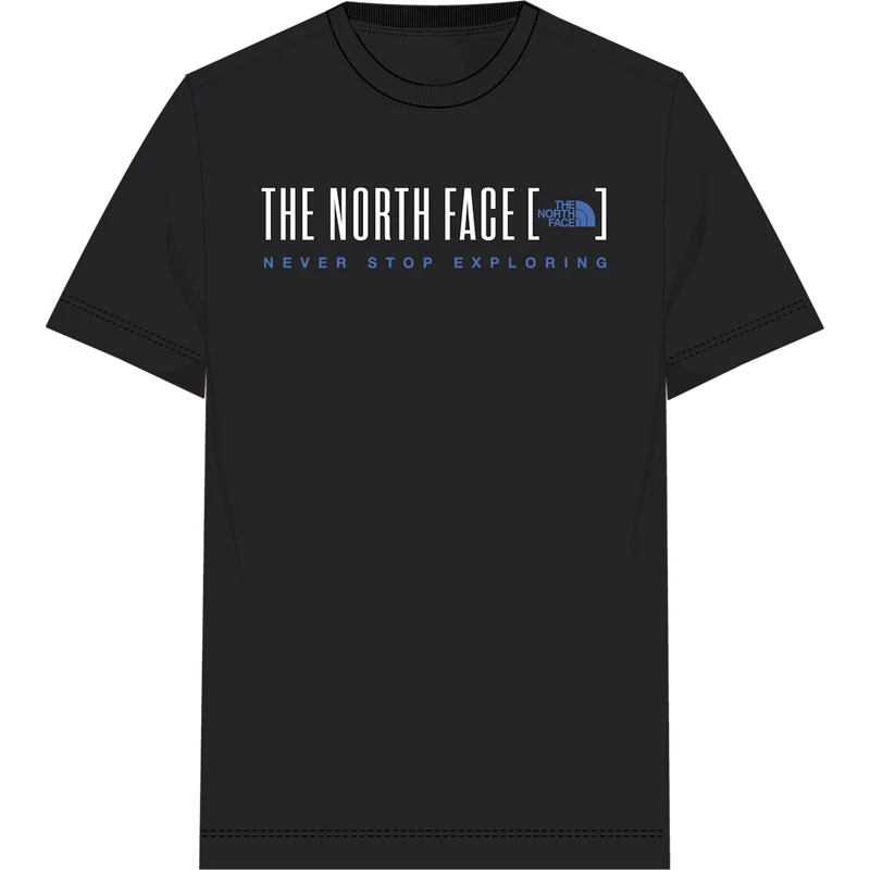 The North Face - Bracket Logo Regular Ss Tee da uomo