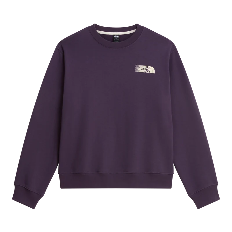 The North Face - Retro Trail Relaxed Crew- Graphic da donna