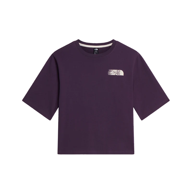 The North Face - Retro Trail Boxy Ss Tee-graphic da donna