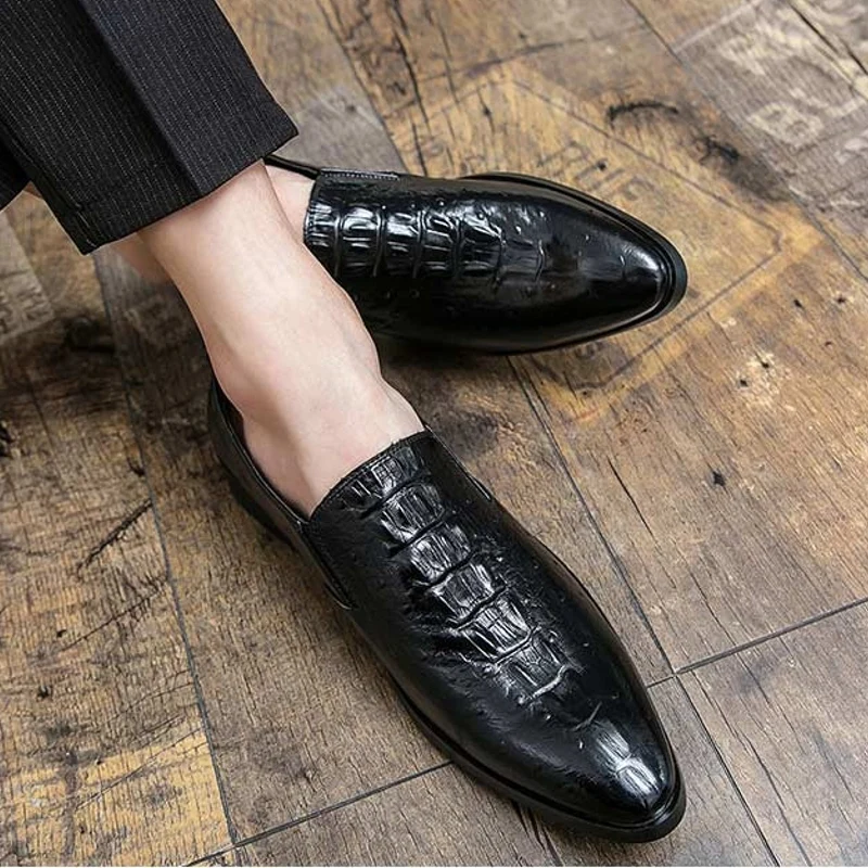 Scarpe casual in ecopelle Scarpe eleganti da uomo mocassini classici