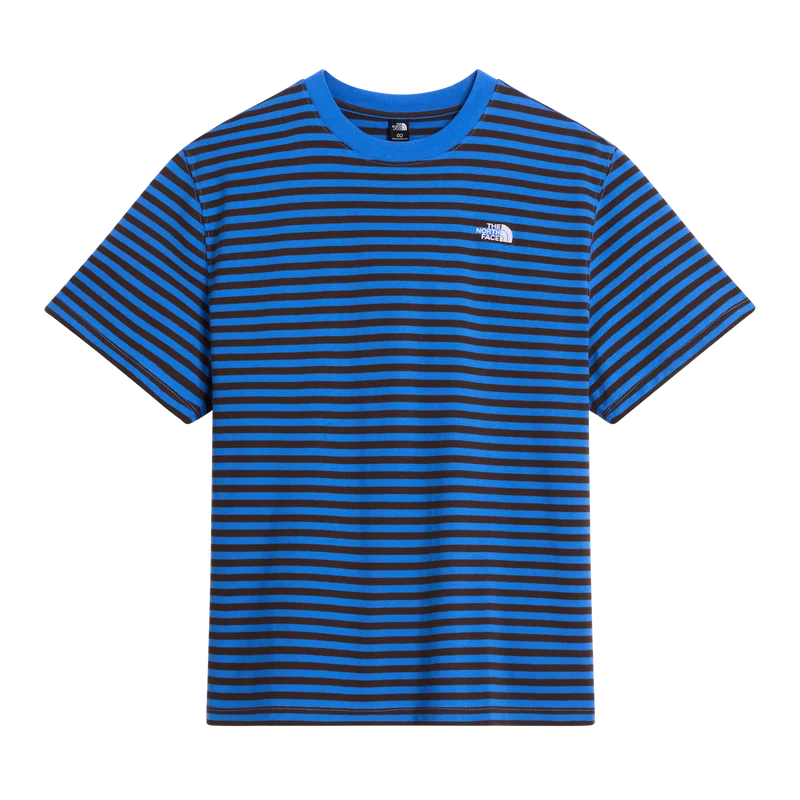 The North Face - Vista Stripe Short Sleeve Tee Active Blue TNF da uomo