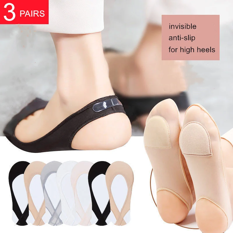 Calzini da barca da donna, set da 3 paia