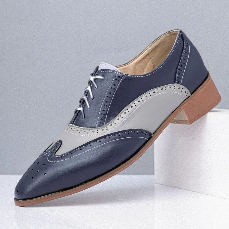 Scarpe Oxford da uomo in pelle blu | Scarpe eleganti Australia