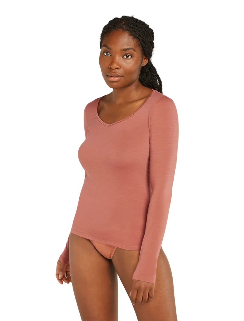Icebreaker Siren LS Sweetheart donna