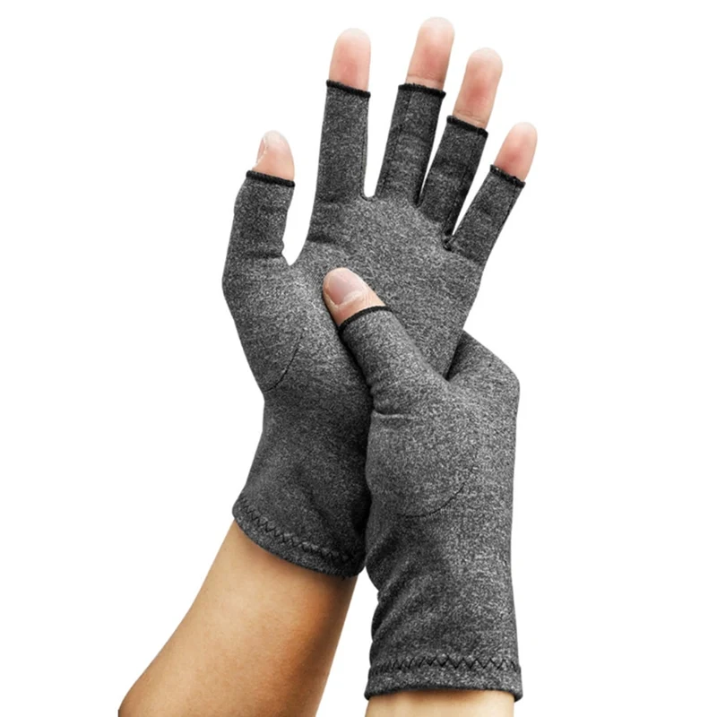Polsino per terapia con guanti per artrite a compressione di cotone