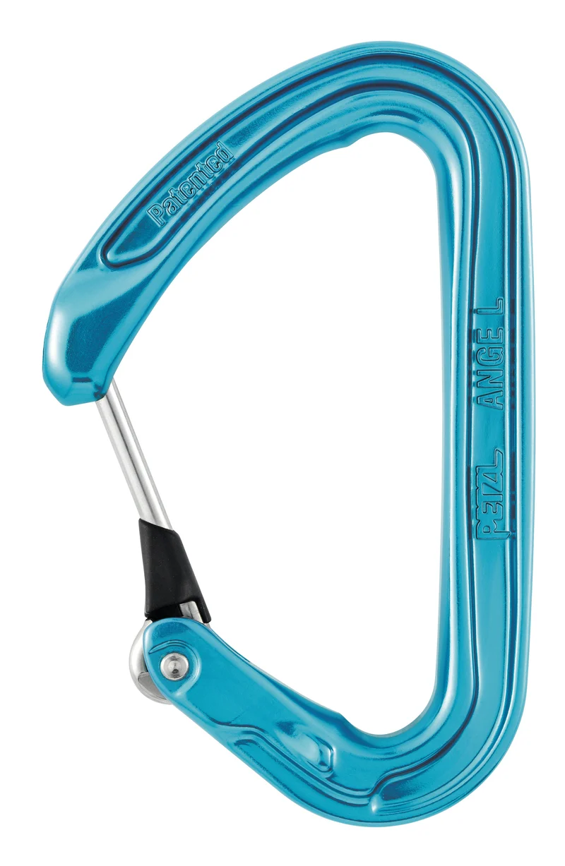 PETZL ANGE L - Moschettone leggero con leva MonoFil