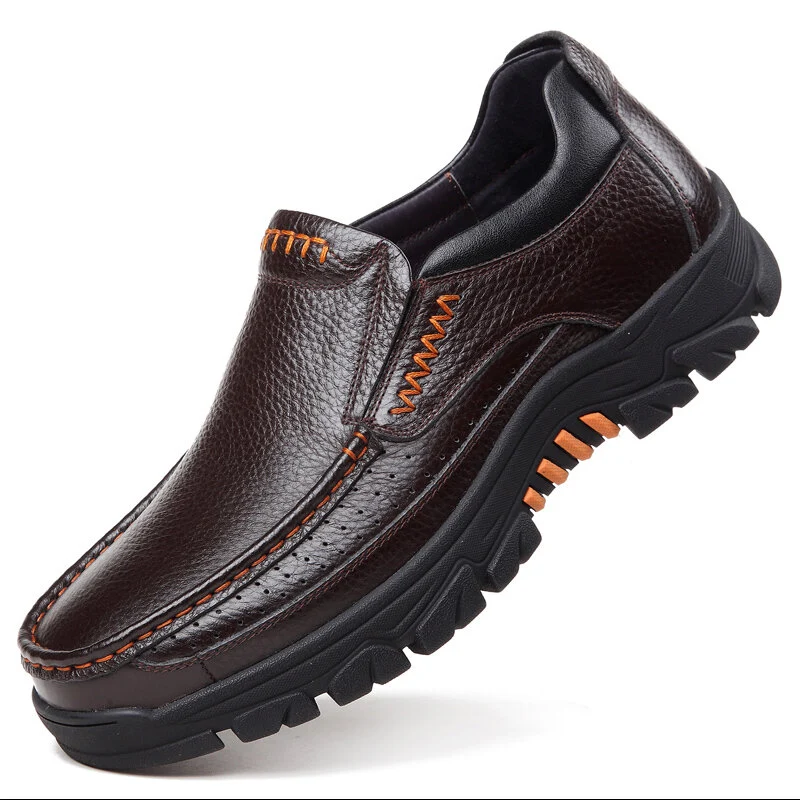 Scarpe eleganti da uomo in pelle nera, modello slip-on | Scarpe formali Australia