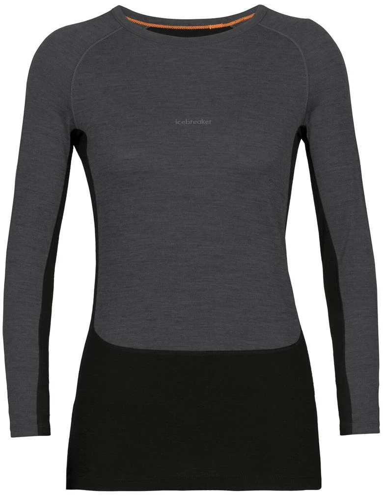 Icebreaker 125 zone knit LS crewe donna