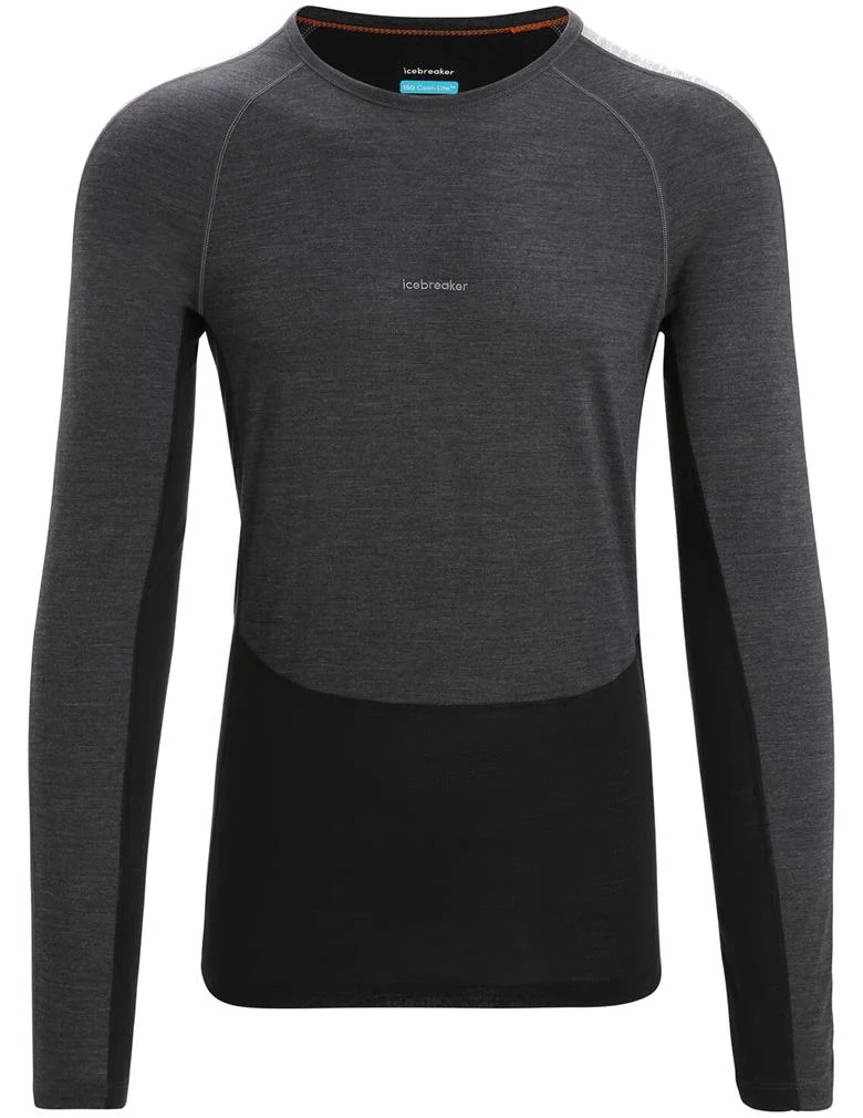 Icebreaker 125 zone knit LS crewe uomo