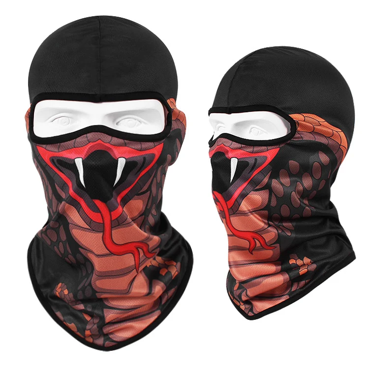 Passamontagna Copricapo Maschera Animale Cappello Sciarpa