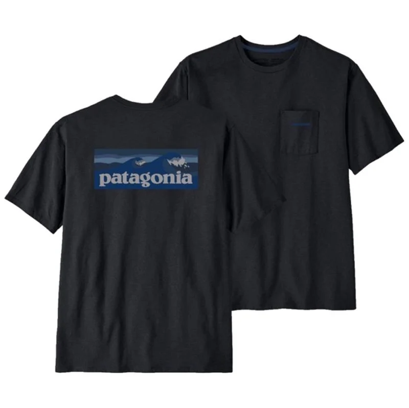 PATAGONIA M's Boardshort Logo Pocket T-Shirt uomo