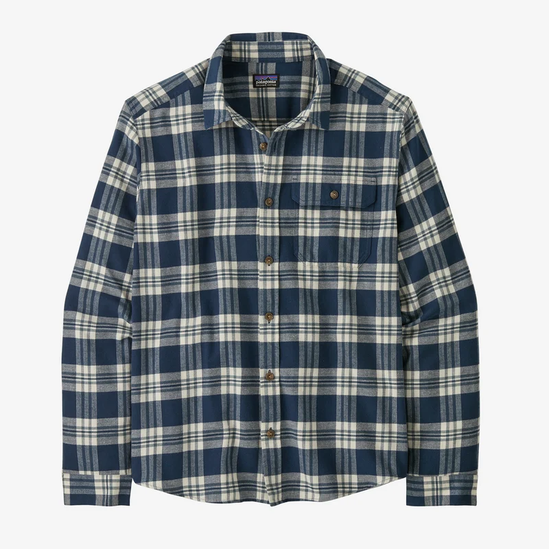 Patagonia - Men's Long-Sleeved Lightweight Fjord Flannel Shirt