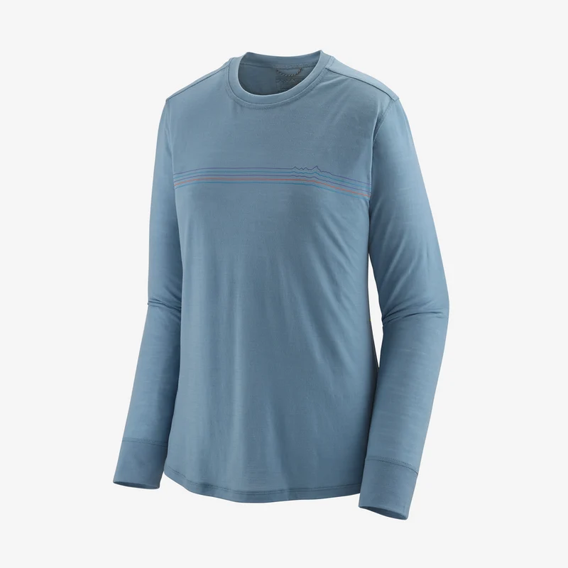 Patagonia - Women's L/S Cap Cool Merino Blend Graphic Shirt