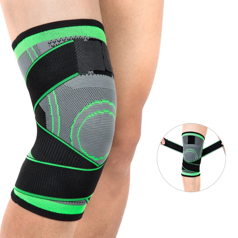 Ginocchiere elastiche pressurizzate per ginocchiere sportive
