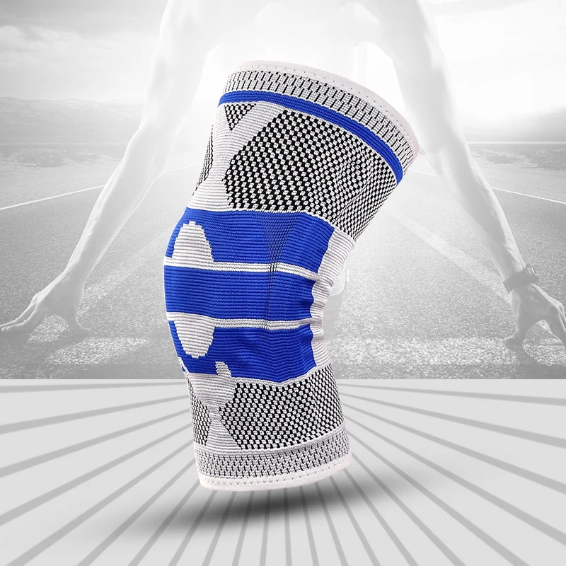 Protezioni per ginocchia da pallavolo da palestra Supporto elastico Anti-slip Knie Brace Alleviare l'artrite Running Sport Outdoor Guard Ginocchiera