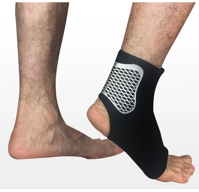 Supporto per cavigliera Sport Elastic Brace Guard Badminton Palestra per calcio in bicicletta