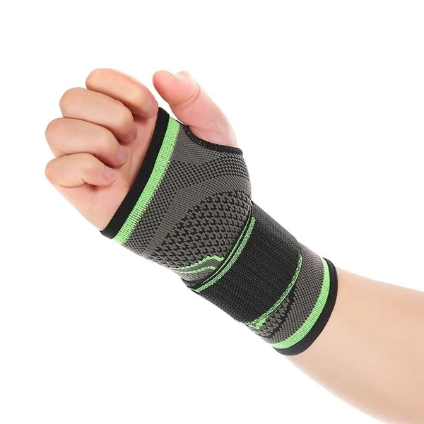 Polsino da uomo per allenamento in palestra con fasciatura per mani da palestra di sollevamento