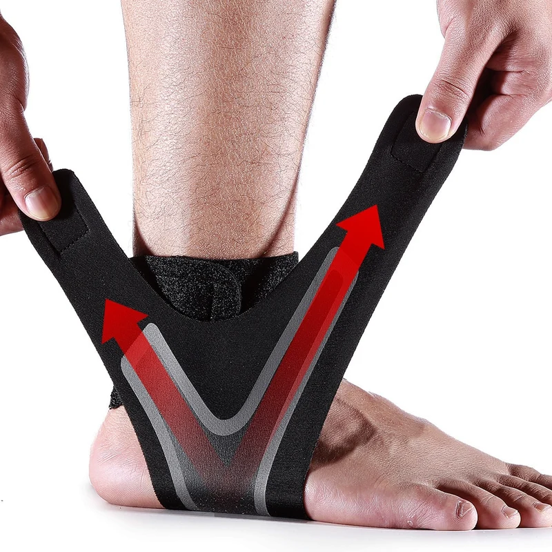 Cavigliera Pallacanestro Elasticità Protezione Fasciatura del piede