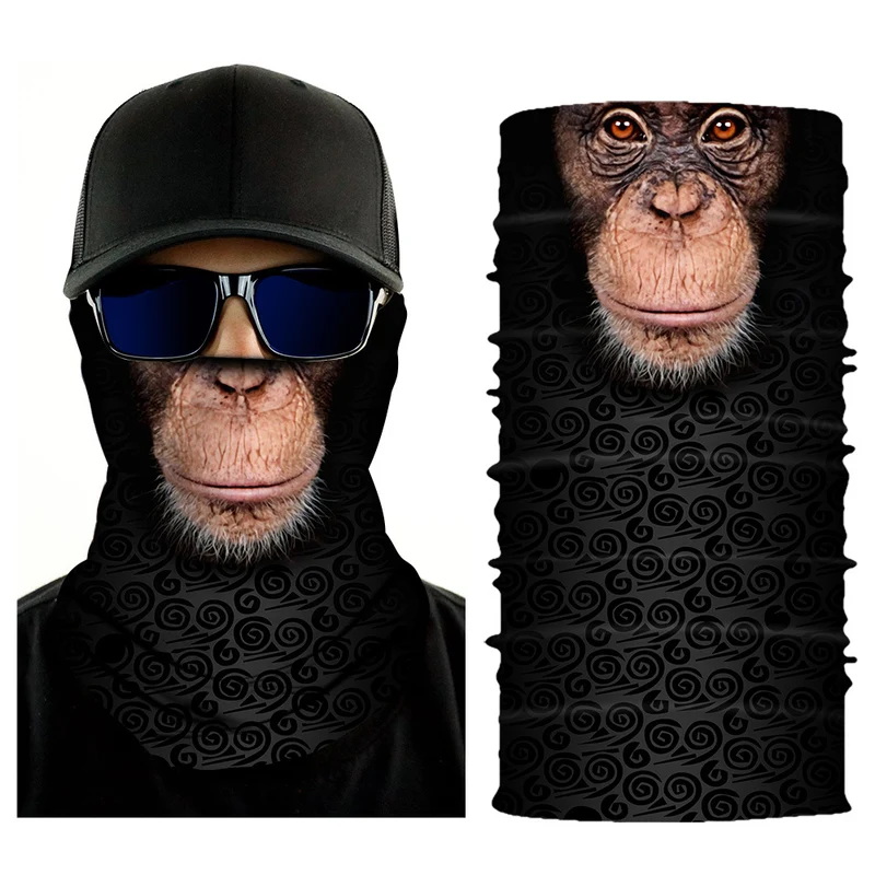 Sciarpa Turbante Maschera Viso