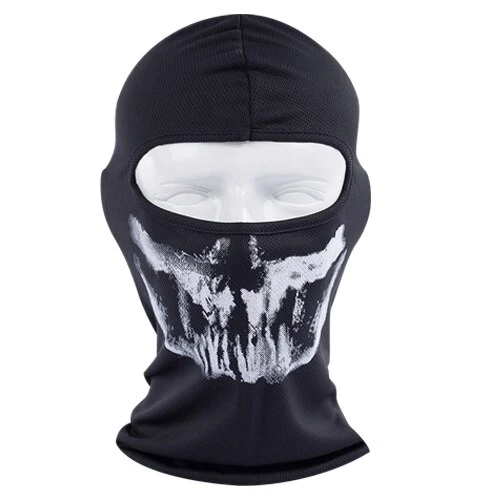 Skull Motorcycle Balaclava Full Face Mask Motor Helmet Fodera Cappelli Ski Paintball Tactical Snowboard Biker Riding Hood Shield