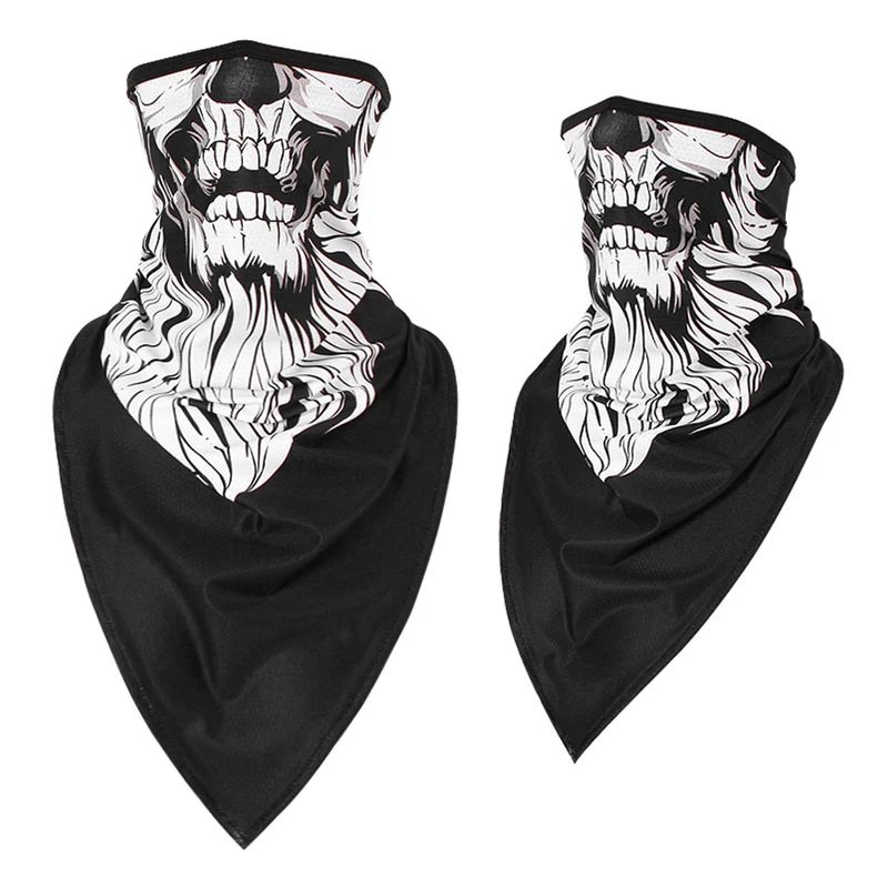 Skull Ghost Passamontagna Fascia Moto Moto Neck Ghetta Face